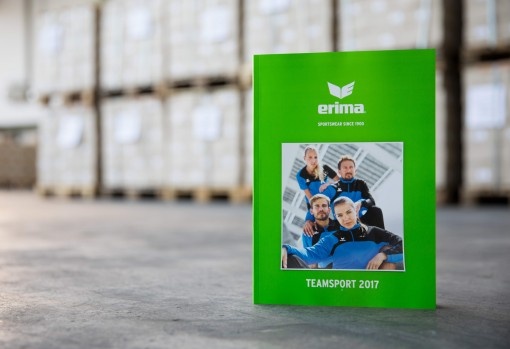 Un nouveau catalogue ERIMA 2017 séduisant par ses nombreuses nouveautés.