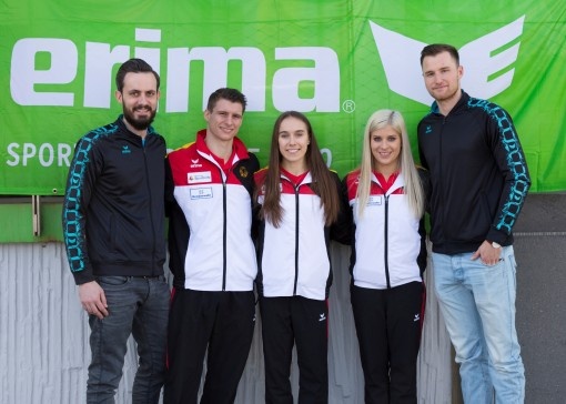 ERIMA présente sa nouvelle équipe de gymnastique avec les meilleurs athlètes allemands