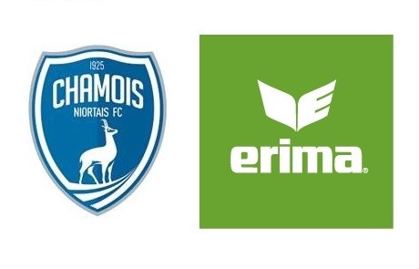 ERIMA et le Chamois Niortais FC officialisent leur partenariat dès la saison prochaine