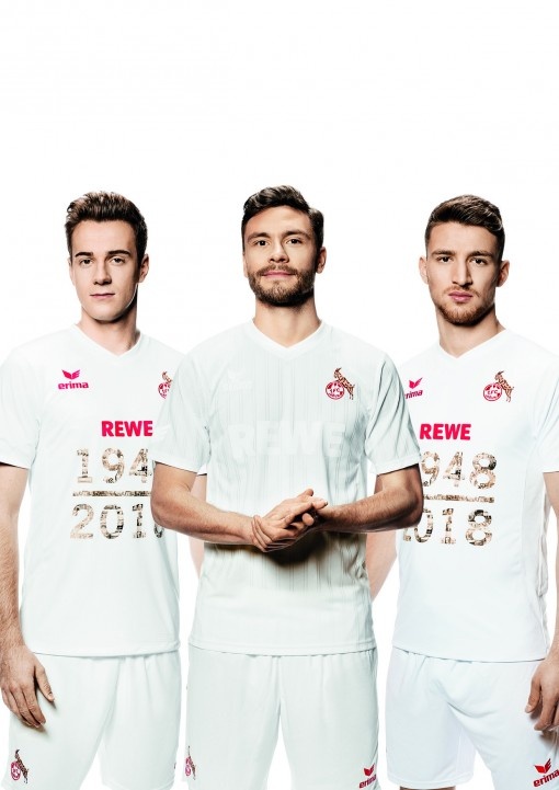 Un maillot ERIMA pour fêter les 70 ans du 1.FC Cologne