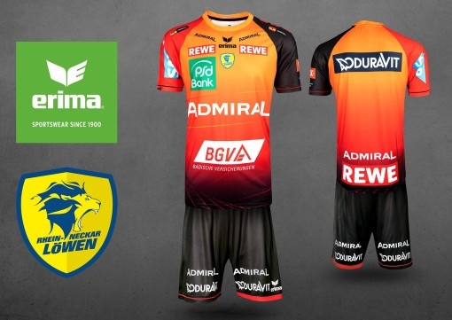 La nouvelle tenue des «Lions du Rhin» pour les meilleurs des meilleurs: ERIMA présente le maillot de Champions League des «Rhein Neckar Löwen»