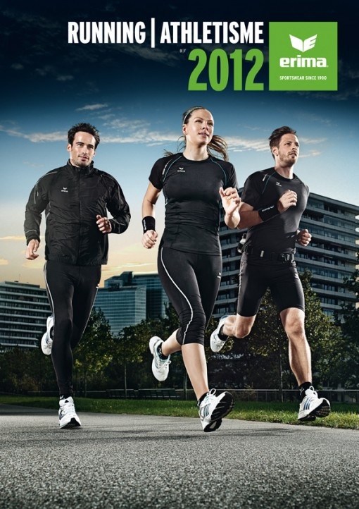 Des produits innovants en un seul coup d’œil dans le nouveau flyer Running / Athlétisme ERIMA 2012